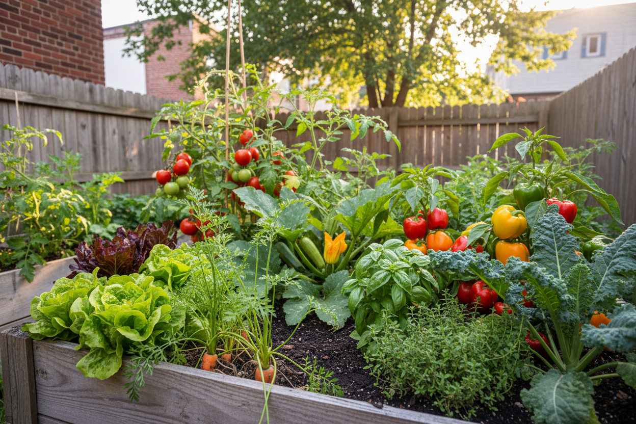 Best Vegetables to Grow in Small Backyard Gardens