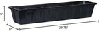 Root & Vessel Poly-Pro Plastic Flower Box Planter - Image 6