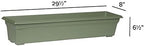 Novelty 16300 30" Flowerbox Sage - Image 4