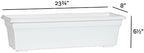 Root & Vessel 16242 Countryside Flower Box Planter - Image 3
