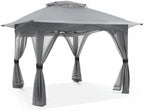 COOSHADE 13x13 Pop Up Gazebo Tent Outdoor Canopy Patio Shelter - Image 8