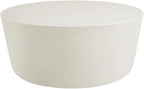 Modway Brion 34 Inch Round Concrete Coffee Table – Indoor/Outdoor Tapered by Modway