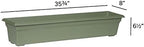 Root & Vessel 16360, Countryside Flower Box Planter - Image 4