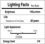 Svater 75 FT Outdoor String Lights 2W, Patio Light - Image 7