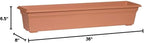 Novelty 16365 Countryside Flower Box Planter, Terracotta - Image 6
