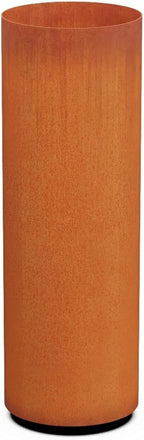 PLANTERCRAFT Corten Steel Metal Planter Box, Round Sizes, Modern Garden Steel by Plantercraft