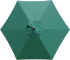 Sunnyglade 7.5' Patio Umbrella Outdoor Table Market Umbrella - Image 3