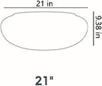 The HC Companies 21" Plastic Garden Hose Pot 21"x21"x9.38" Holds Hoses 75-100 - Image 4