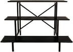 Zhongma 3 Tier Sturdy Metal Plant Stand, L45.67 x W26 x H23.6 inch, Heavy Duty - Image 3