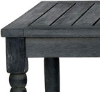 Safavieh Outdoor Collection Oakley Dark Slate Grey Coffee Table - Image 7
