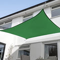 KANAGAWA 21'X24' Dark Green Custom Size Sun Shade Sail Rectangle UV Block by KANAGAWA