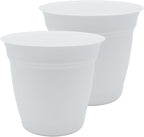 The HC Companies 12 Inch Eclipse Round Planter Pots by TheHCCompanies
