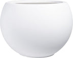 10 H x 14" Dia Round Fiberstone Planter by Panlaolao