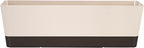 Skelang 3 Pcs Rectangular Plant Pot, 16.7" Flower Planter Box, Windowsill - Image 2
