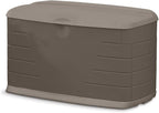 Rubbermaid Medium Resin Outdoor Storage Deck Box, Weather Resistant, Deck by Rubbermaid