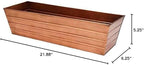Achla Designs Copper PlatedWindow Flower Box Planter-Small - Image 10