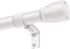 1” Diameter Curtain Rods Itself is 30 to 144 inch 2 Pack Fit 30-142 inch by Unknown