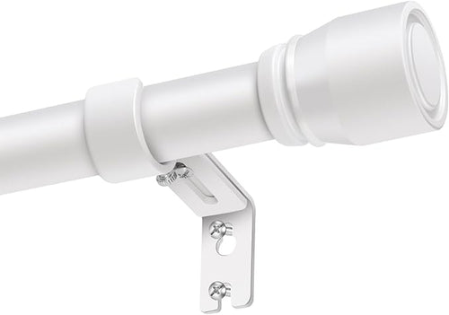 1” Diameter Curtain Rods Itself is 30 to 144 inch 2 Pack Fit 30-142 inch by Unknown