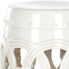 SAFAVIEH Home Collection Double Coin Antique White Ceramic Indoor/ Outdoor - Image 6