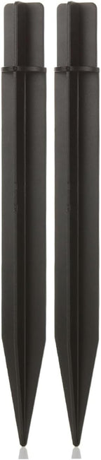 8.25" Reinforced ABS Plastic Solar Ground Spikes by Unknown