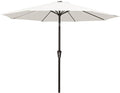 MEWAY 9ft Patio Umbrella Outdoor Table Umbrellas by MEWAY