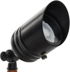 VOLT Fat Boy 12V Brass Outdoor Spotlight by VOLT