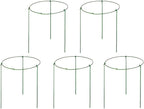 Hanobo 5 Pack Garden Plant Support Rings by Hanobo