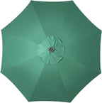 Blissun 9 ft Solar Umbrella, Patio Umbrella - Image 4