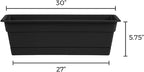 Bloem Dura Cotta Window Box Planter: 30" - Image 3