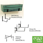 Achla Designs Galvanized Window Flower Box Planter-Green-Medium - Image 3