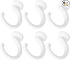 6pcs Ceiling Hooks for Hanging Plants, Hanging Hanging Lights Metal Small Hooks by Aidoclip