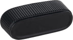 MyGift 12 Inch Ceramic Succulent Planter, Oval Matte Black Planter Pot - Image 6