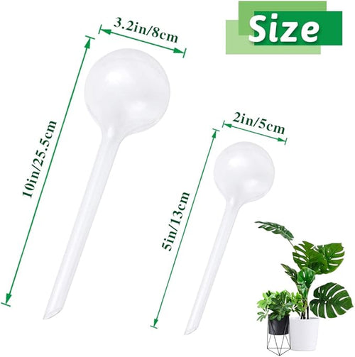 14 Pcs Plant Clear Watering Bulbs, Plastic Automatic Self-Watering Globes - Image 2