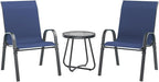 UDPATIO Patio Dining Set of 3, Outdoor Table and Chairs Set by UDPATIO