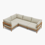 Acanva Modern Outdoor Patio Furniture Set, All-Weather Aluminium Conversation - Image 3