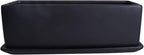 Vencer 12 Inch Rectangular Modern Minimalist Ceramic Succulent Planter Pot - Image 2