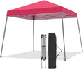 Canopy Tent, 10X10 FT Pop Up Canopy Outdoor Instant Tent Slant Legs by Oneofics