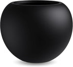 13.5 H x 17" Dia Round Fiberstone Planter by Unknown
