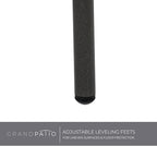Grand patio Dining Chair Set of 3, Swivel Rope Armchairs - Image 8