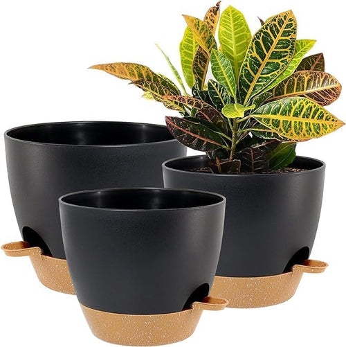 10/9/8 inch Self Watering Pots by UOUZ