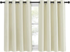 NICETOWN Blackout Kitchen Window Curtain 45 inches Length by NICETOWN