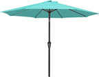 MEWAY 9ft Patio Umbrella Outdoor Table Umbrellas by MEWAY