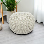 COTTON CRAFT Round Dori Pouf - Image 6