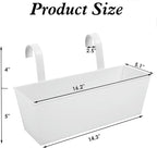 3 Pcs Large Hanging Flower Pots - Image 4