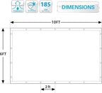 90% Shade Cloth Sun Shade Fabric Privacy Screen Shade Cover - Image 3