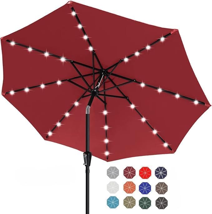 ABCCANOPY Durable Solar Led Patio Umbrellas - Image 2