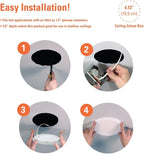 HALO HLB Recessed Lighting 6 Inch LED Thin Canless, Dimmable w/Selectable Color - Image 6