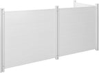 VEVOR Outdoor Privacy Screen, 50in H x 50in W Air Conditioner Fence, 3-Panel - Image 10