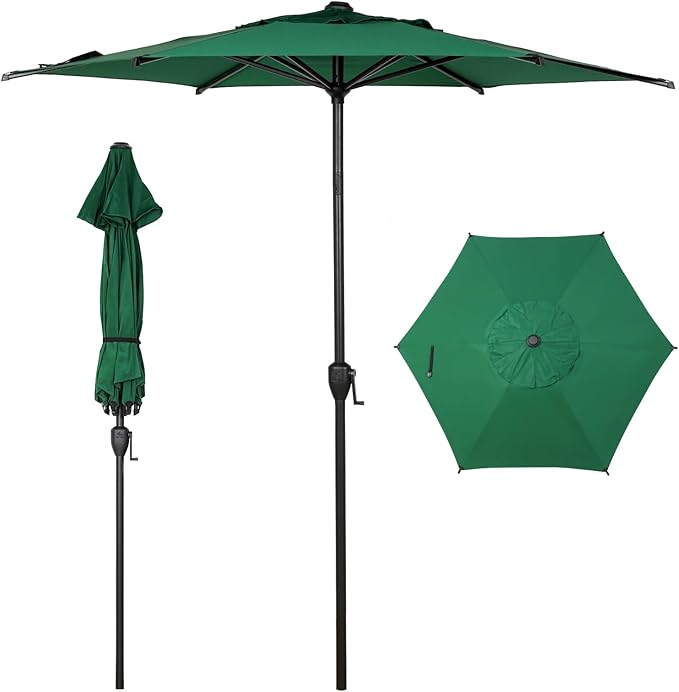Abba Patio 7.5FT Lyon Outdoor Patio Umbrella Outdoor Table Umbrella by AbbaPatio
