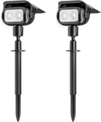 Nreonrick Solar Spot Lights 360° Adjustable Solar Lights Outdoor IP65 Waterproof by Nreonrick